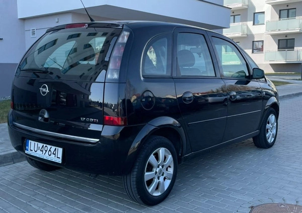 Opel Meriva cena 6500 przebieg: 130000, rok produkcji 2006 z Lublin małe 211